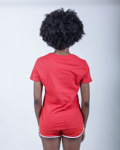 GAMBIA T-Shirt Red/White