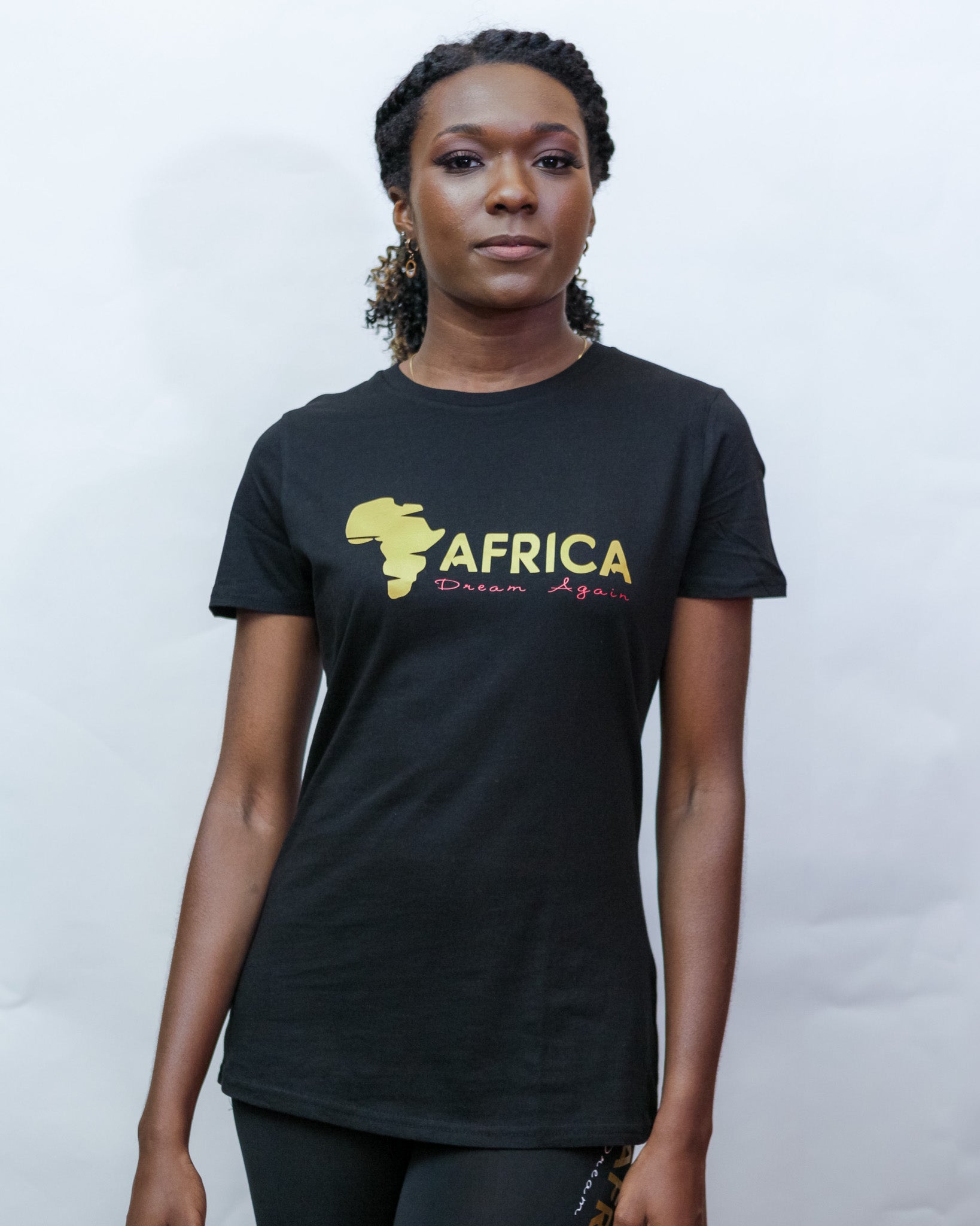 African print T-shirt