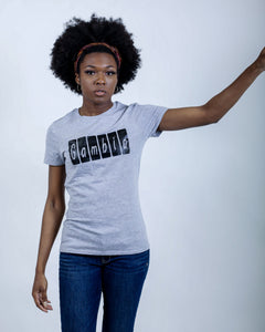 Gambia T-Shirt Grey/Black