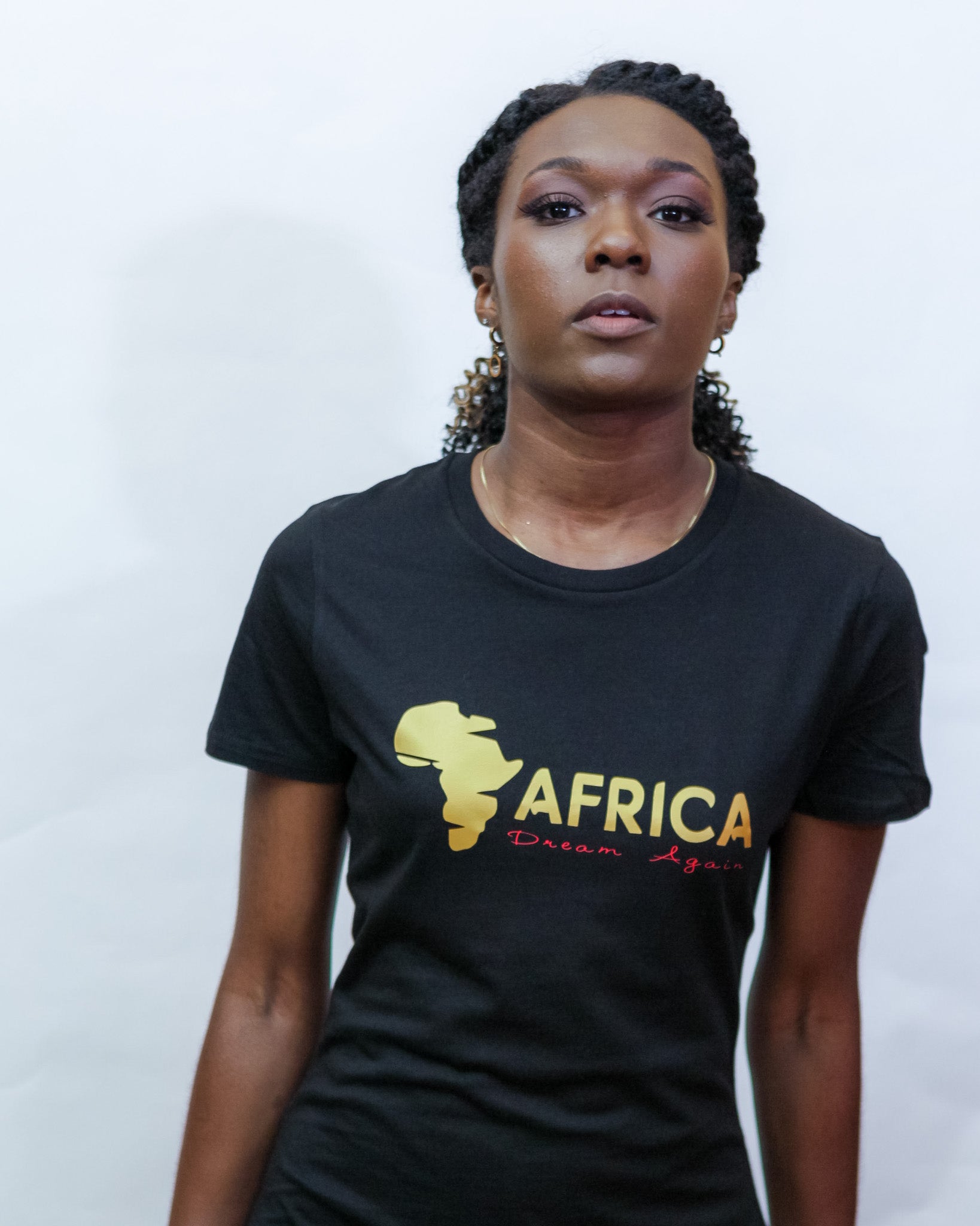 African print T-shirt