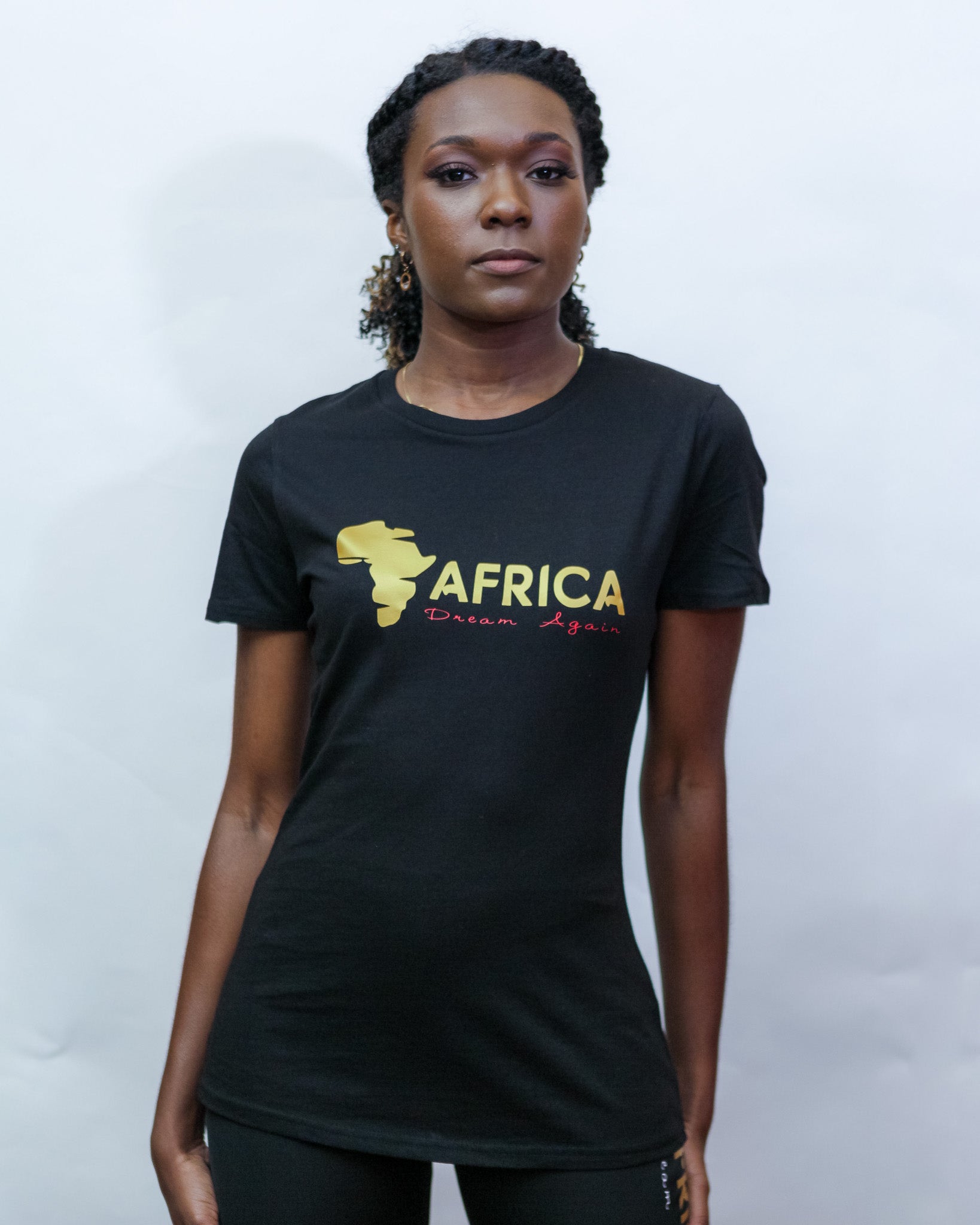 African print T-shirt