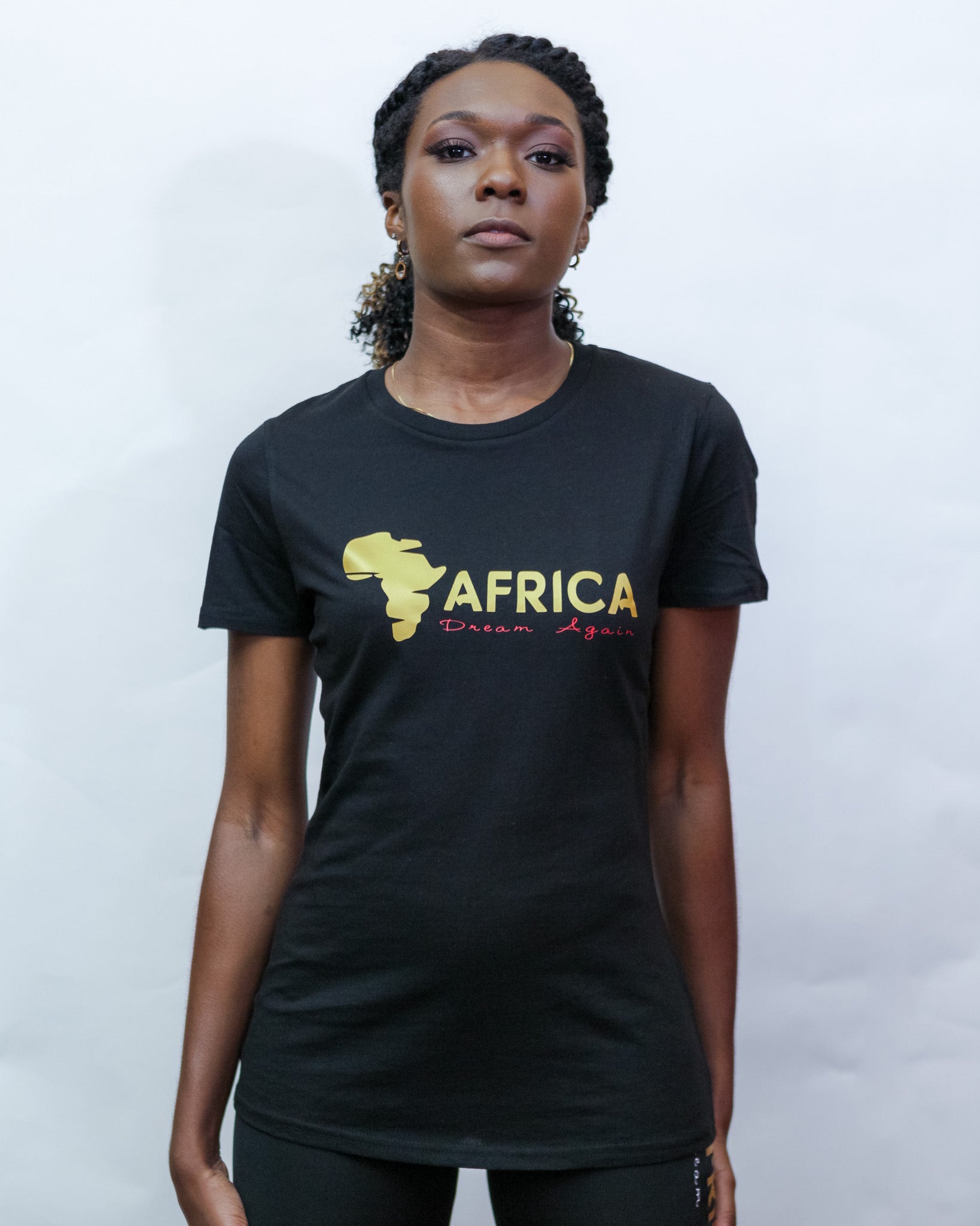 African print T-shirt