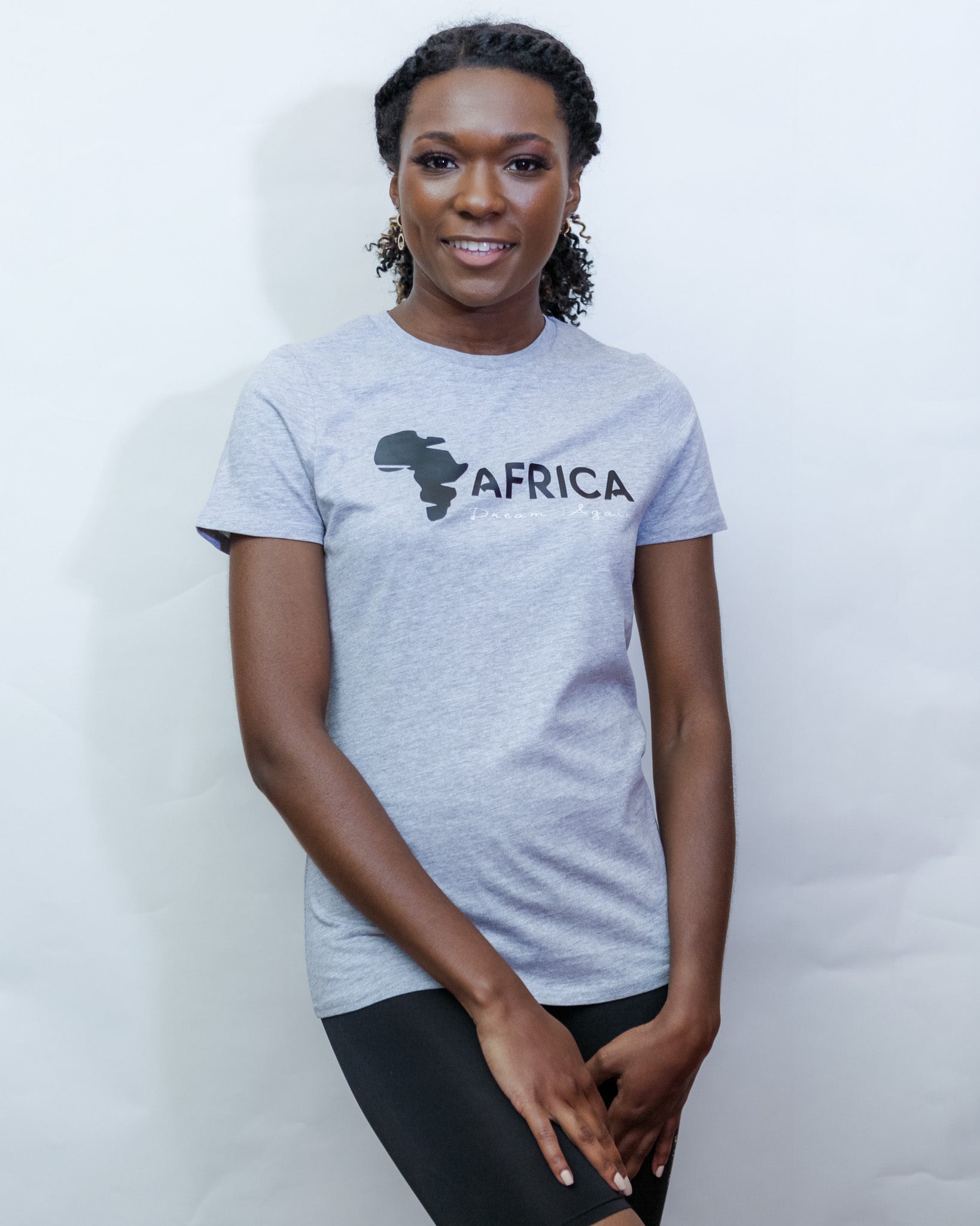 African print t-shirt