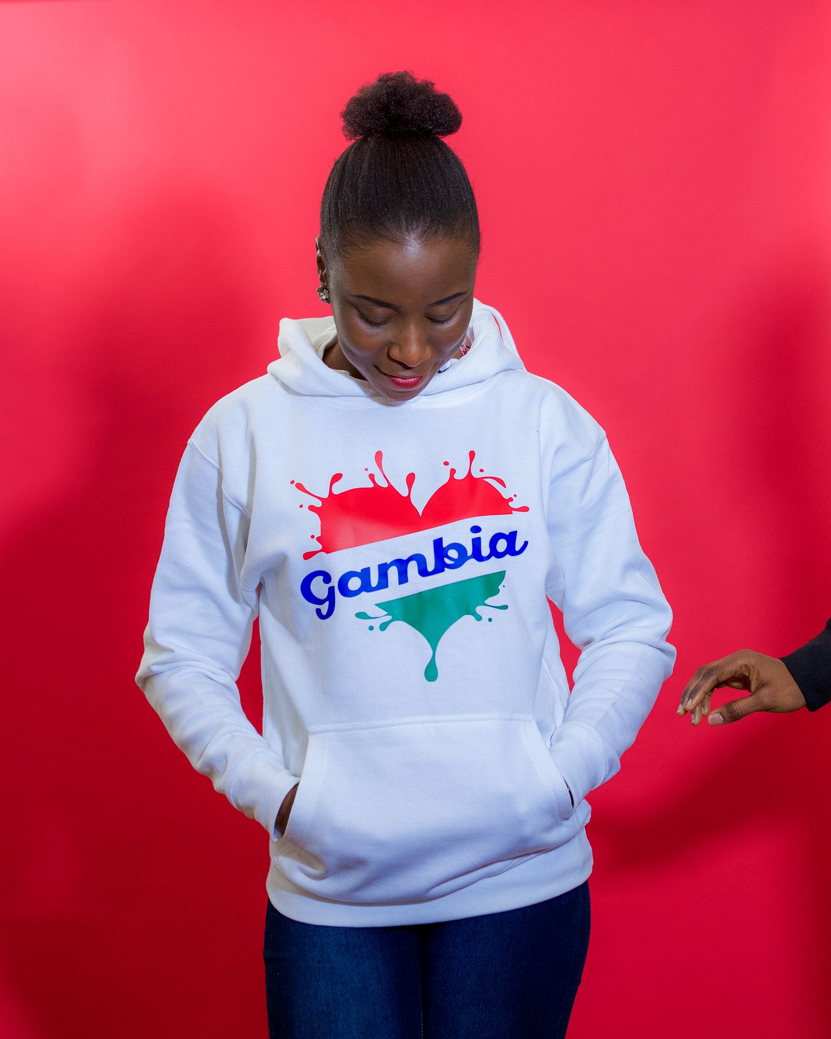 Valentine's & Gambia Independence Hoodie