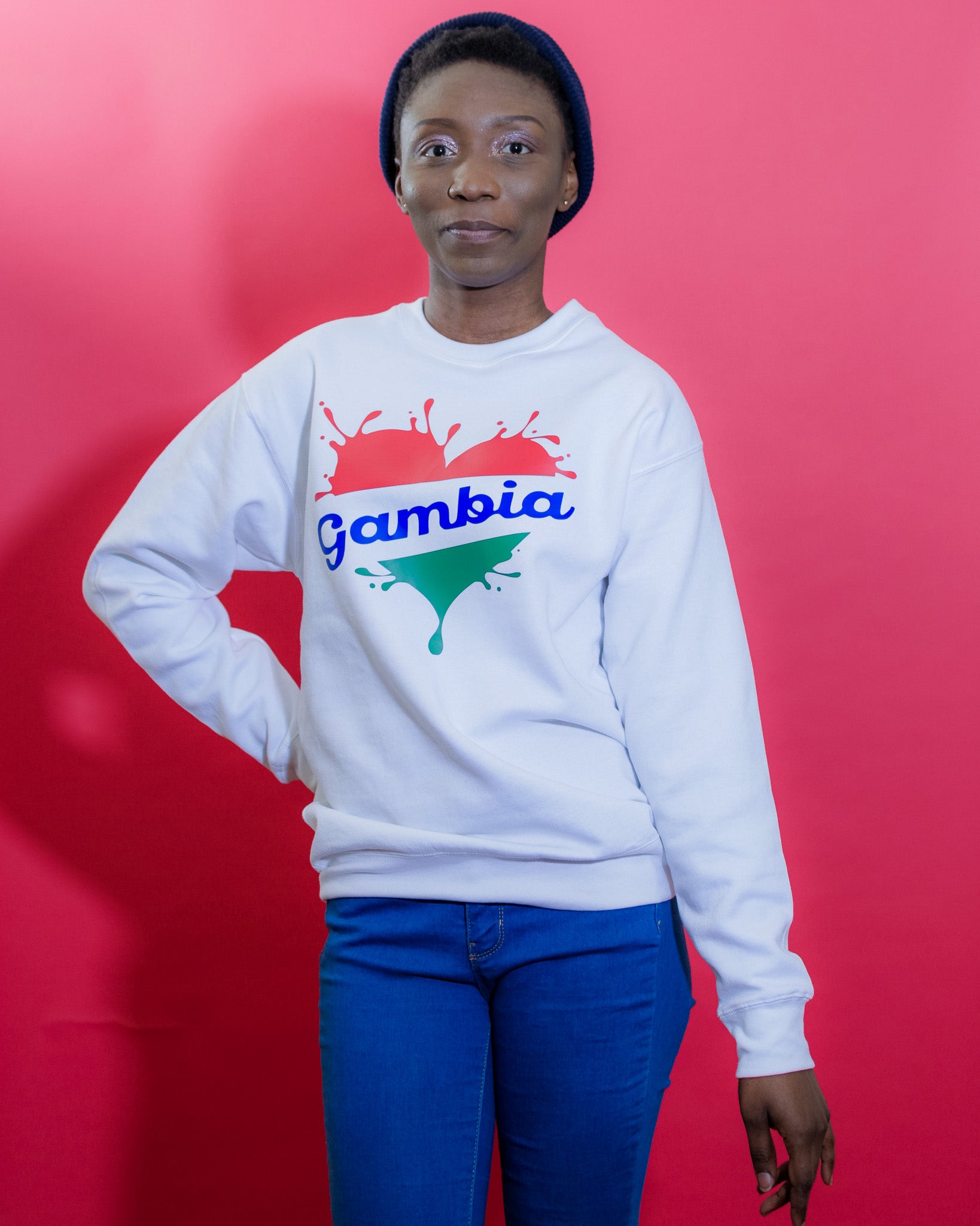 Valentine's & Gambia Independence Sweater