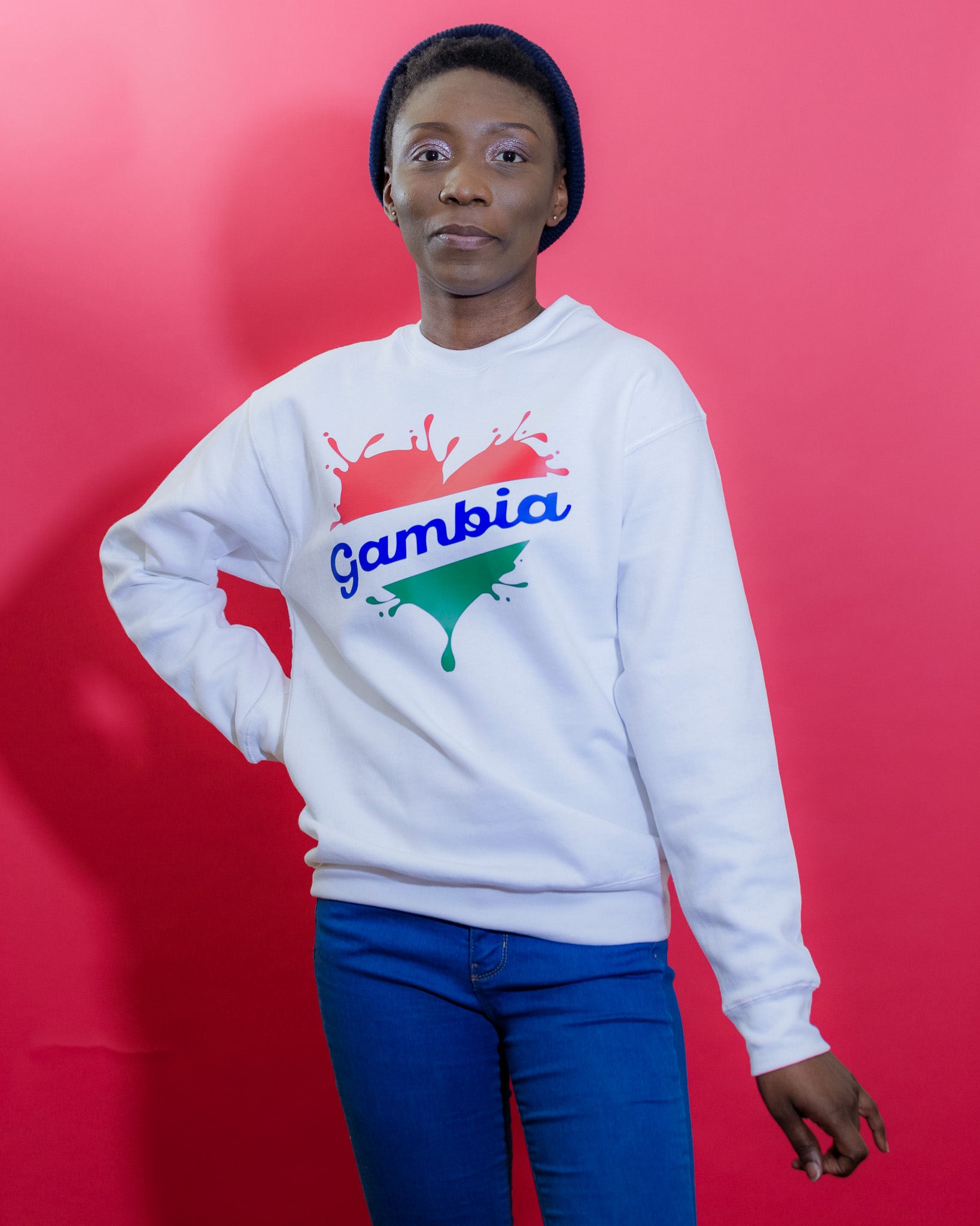 Valentine's & Gambia Independence Sweater