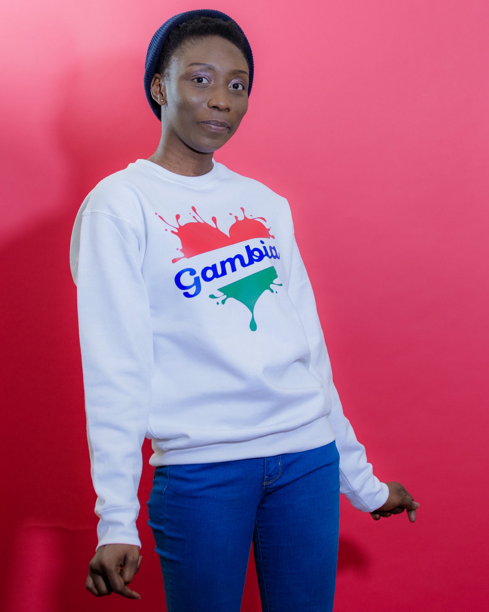 Valentine's & Gambia Independence Sweater