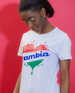 Valentine's and Gambia Independence T-shirt